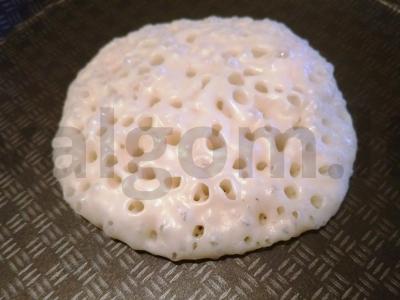 Kefyro blynai su blynų miltais Žingsnis 2