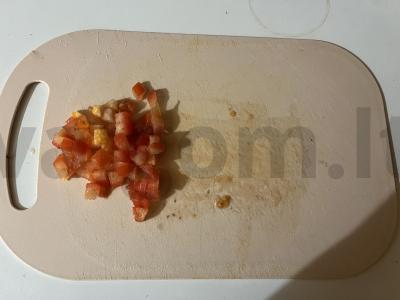 Šventinis salotas su grietinės-grybų padažu Žingsnis 12