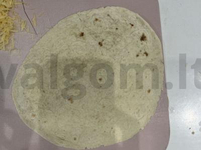 Lavašo vokas pusryčiams per 20 minučių Žingsnis 8