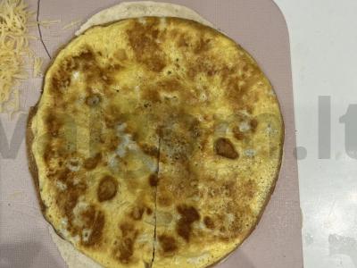 Lavašo vokas pusryčiams per 20 minučių Žingsnis 10