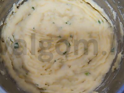 Bulvių kotletai su grybais Žingsnis 3