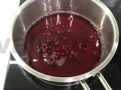 Brusninio kisieliaus iš morsos receptas Žingsnis 2