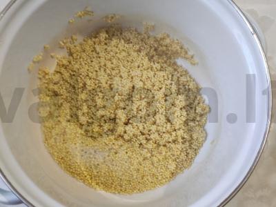 Pšenių košė su moliūgu Žingsnis 2