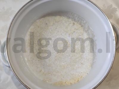 Pšenių košė su moliūgu Žingsnis 4