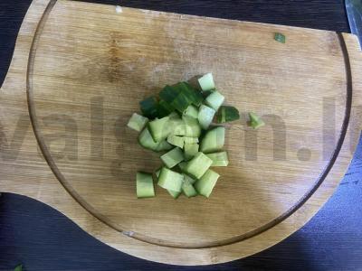 Rizoto su ryžiais ir tofu sūriu Žingsnis 4