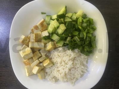 Rizoto su ryžiais ir tofu sūriu Žingsnis 5