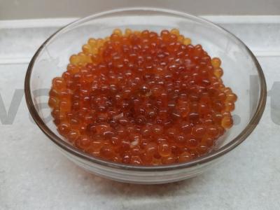 Raudonos žuvies ikra sūdyta pagrindine nuotrauka