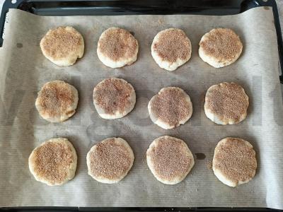 Varškės ir obuolių sausainiai „Šarlotė“ Žingsnis 6