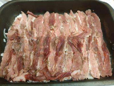 Mėsa prancūziškai su bulvėmis Žingsnis 2