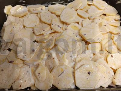 Mėsa prancūziškai su bulvėmis Žingsnis 3