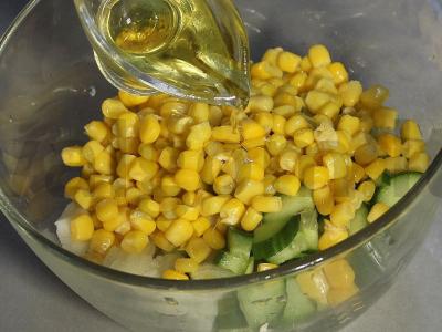 Marinuotų kopūstų salotos su mikrožalumynais Žingsnis 4