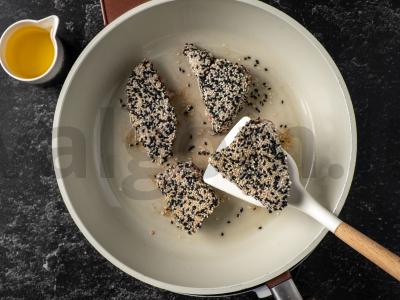 Tunas sezamo dangoje Žingsnis 5