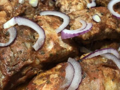 Kiaulienos šonkauliai pomidorų padaže Žingsnis 8