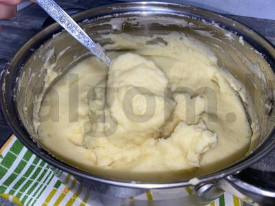 Bulvių košė riebioje pieno be sviesto Žingsnis 5