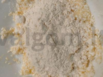 Švelnūs varškės-kokoso sausainiai Žingsnis 3