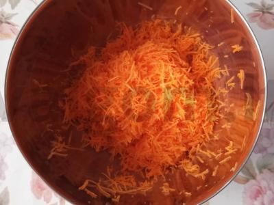 Menkių filė su daržovėmis Žingsnis 2