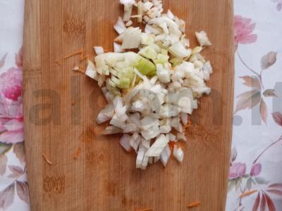 Menkių filė su daržovėmis Žingsnis 3