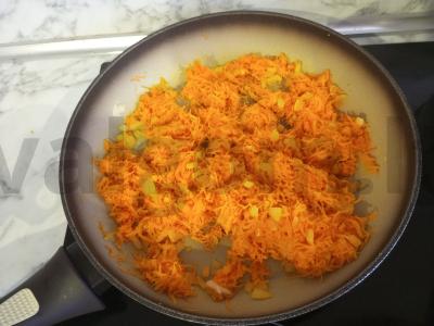 Menkių filė su daržovėmis Žingsnis 4