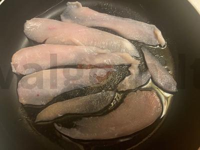 Užkandis su įdaru „Žiedlapiai“ Žingsnis 1