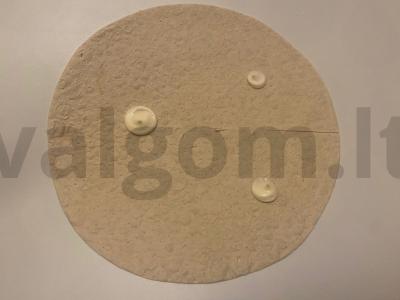 Užkandis su įdaru „Žiedlapiai“ Žingsnis 4