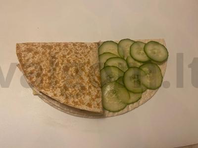 Užkandis su įdaru „Žiedlapiai“ Žingsnis 7