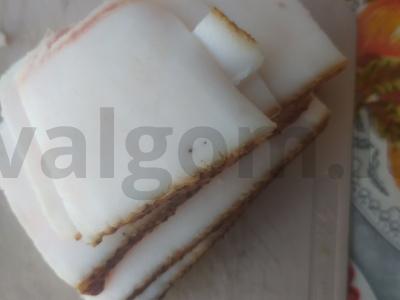 Bulvės su lašiniais ant laužo Žingsnis 1