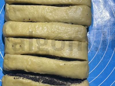 Šimtalapiai su aguonomis ir cukrumi Žingsnis 7