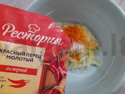 Atvėsinantis kefyro sriuba su agurkais Žingsnis 6