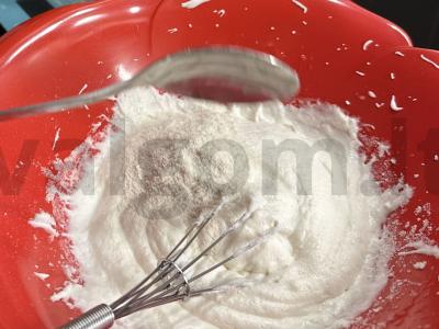 Riešutų sausainiai su ryžių miltais Žingsnis 4