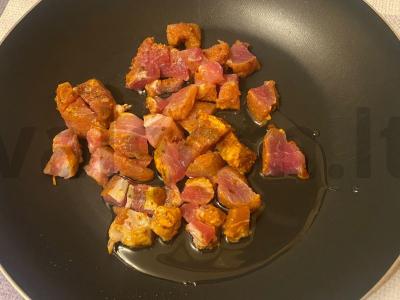 Aromatingas salotas „Meldorn“ Žingsnis 1