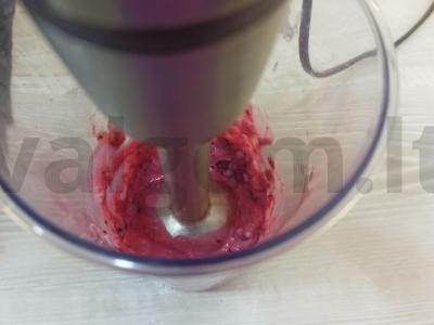 Varškės varškė su juodaisiais serbentais Žingsnis 3