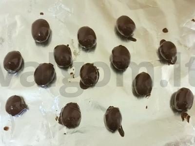 Vynuogės šokolade su kokosų drožlėmis Žingsnis 3