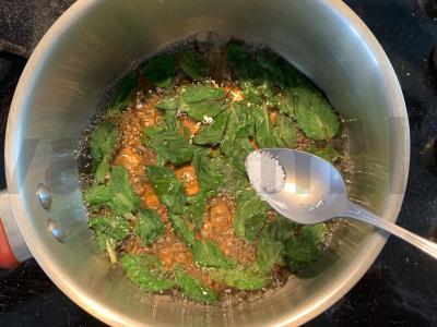 Mėtų sirupas per 20 minučių Žingsnis 4