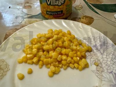 Kiaušiniai su kukurūzais pusryčiams Žingsnis 3