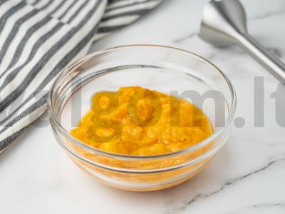 Šokoladinis pyragas su persimonu Žingsnis 1