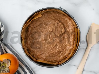 Šokoladinis pyragas su persimonu Žingsnis 7