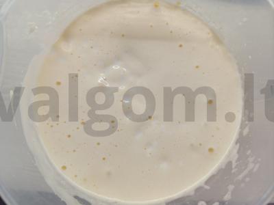 Kefyro mannikas arbatos gėrimui Žingsnis 2