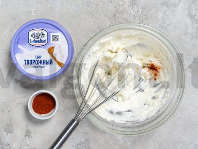 Bulvės su plaktos fetos ir tuno Žingsnis 5