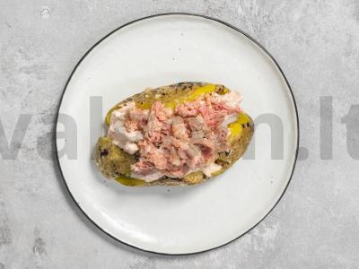 Bulvės su plaktos fetos ir tuno Žingsnis 6