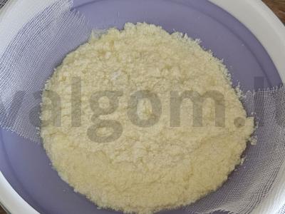 Švelnus naminis sūris Žingsnis 6