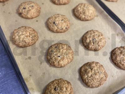 Avižiniai sausainiai su šokolado gabaliukais (Amerikietiški) Žingsnis 5