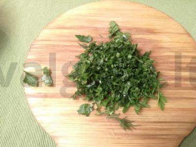 Užkandis „Žalioji pagalvė“ Žingsnis 2