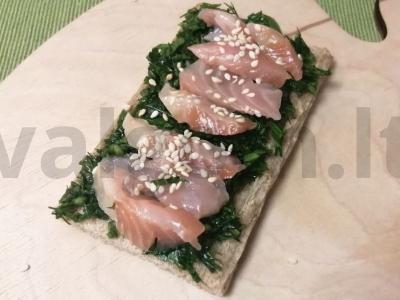 Užkandis „Žalioji pagalvė“ pagrindine nuotrauka