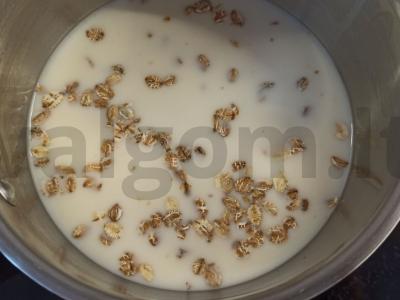 Grūdų košė su abrikosais Žingsnis 2