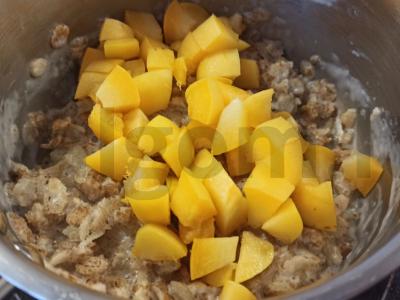 Grūdų košė su abrikosais Žingsnis 3