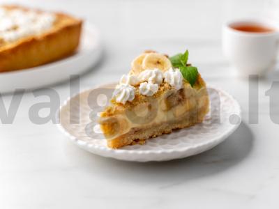 Paprastas bananų pyragas pagrindine nuotrauka