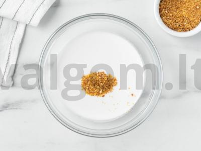 Kokosų grietinėlės ledai Žingsnis 2