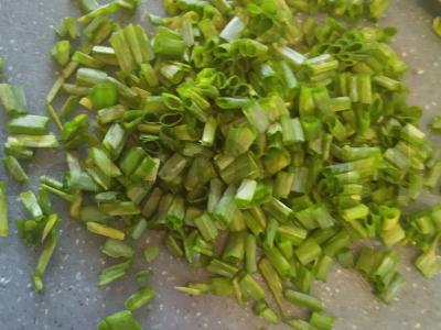 Šviežių ir virtų daržovių salotas „Kaleidoskopas“ Žingsnis 4