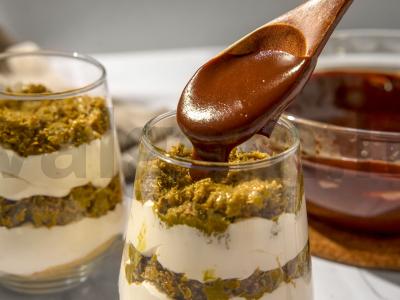 Dubajaus trifle su kreminiu sūriu Žingsnis 7