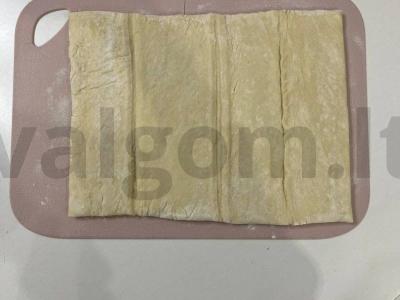 Tortas „Napoleonas namuose“ Žingsnis 2